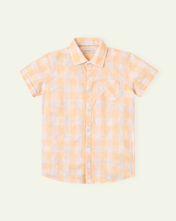 Peach-Check-Shirt
