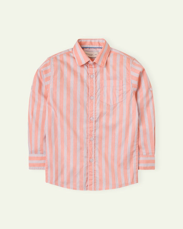 Peach-Striped-Shirt
