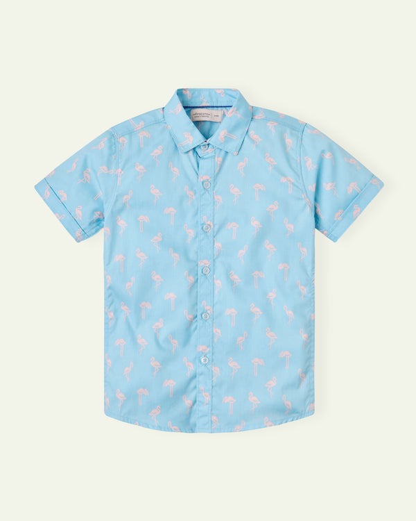 Printed-Flamingo-Shirt
