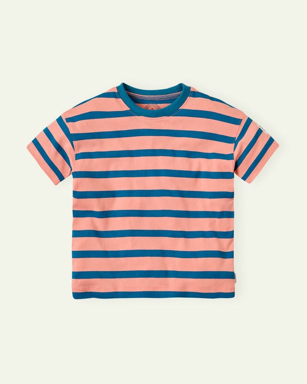 Striped-Badge-T-Shirt
