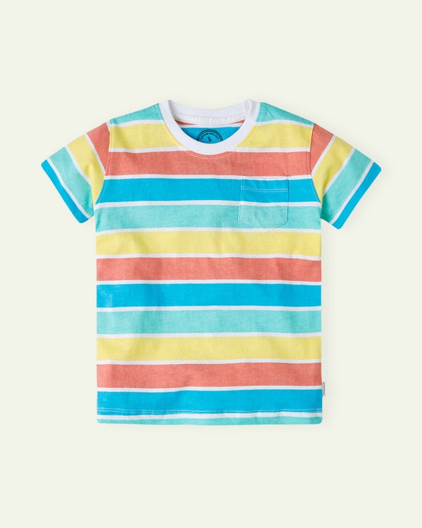 Stripped-Multi-Coloured-T-shirt
