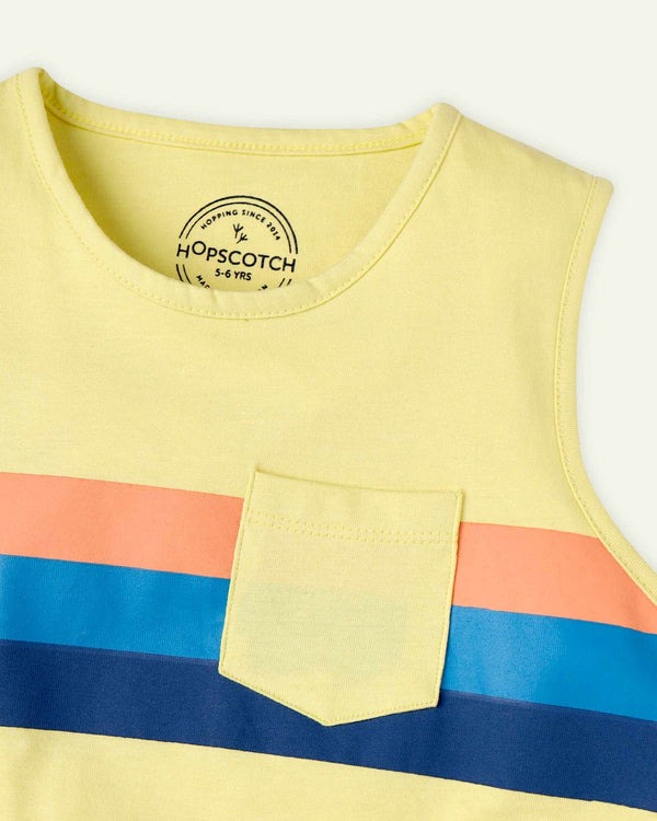 Yellow-Stripes-Tank-Top
