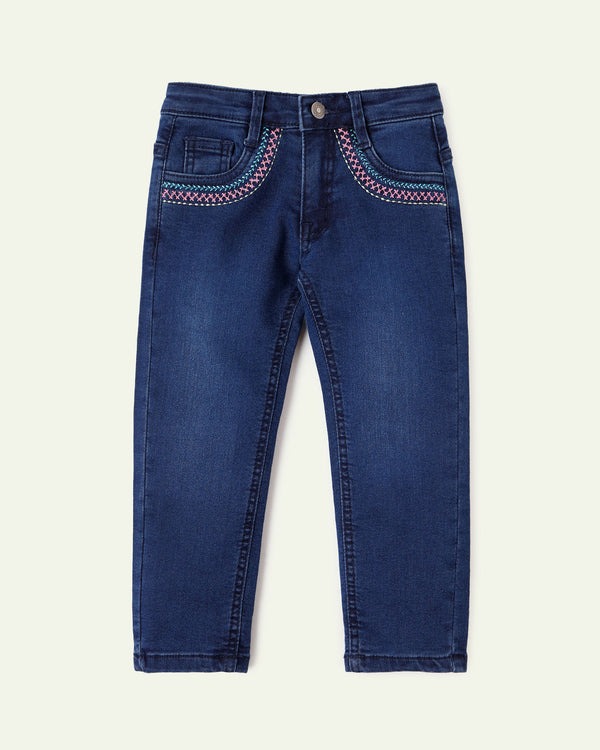 Embroidered-Pocket-Slim-Fit-Jeans
