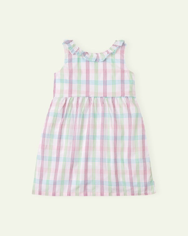 Multi-Check-Sleeveless-Dress
