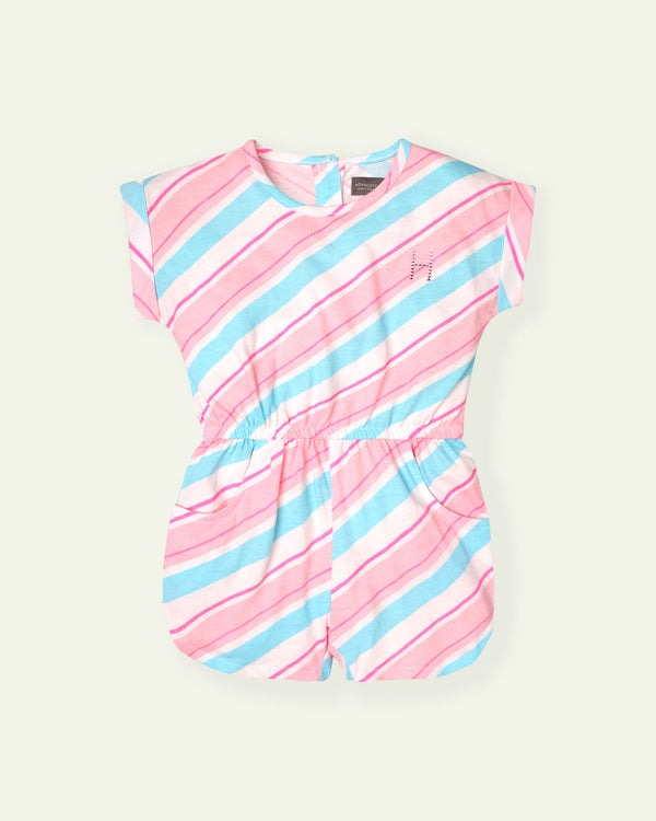 Multi-Stripes-Playsuit
