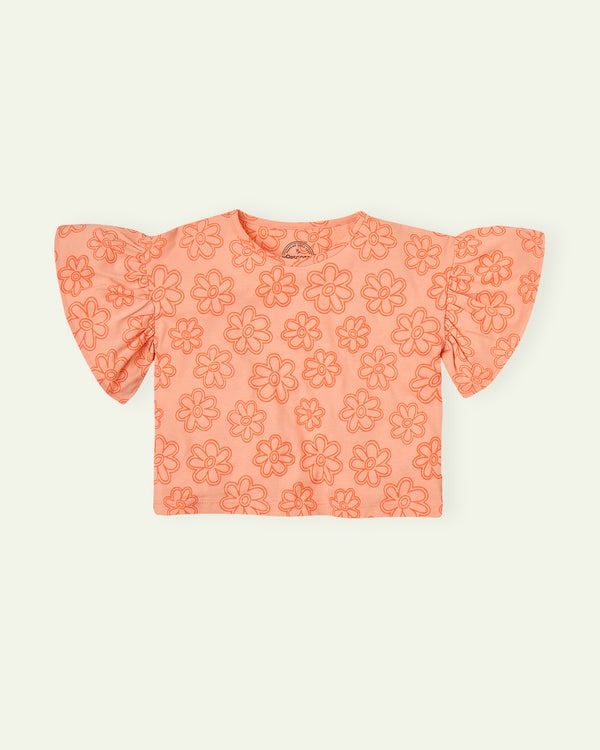 Orange-Cropped-T-shirt
