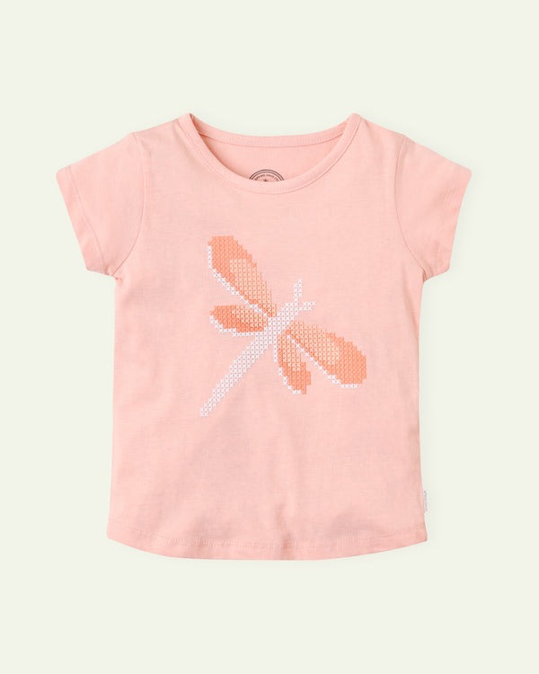 Peach-Dragon-Fly-T-Shirt
