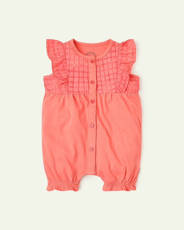 Peach-Romper
