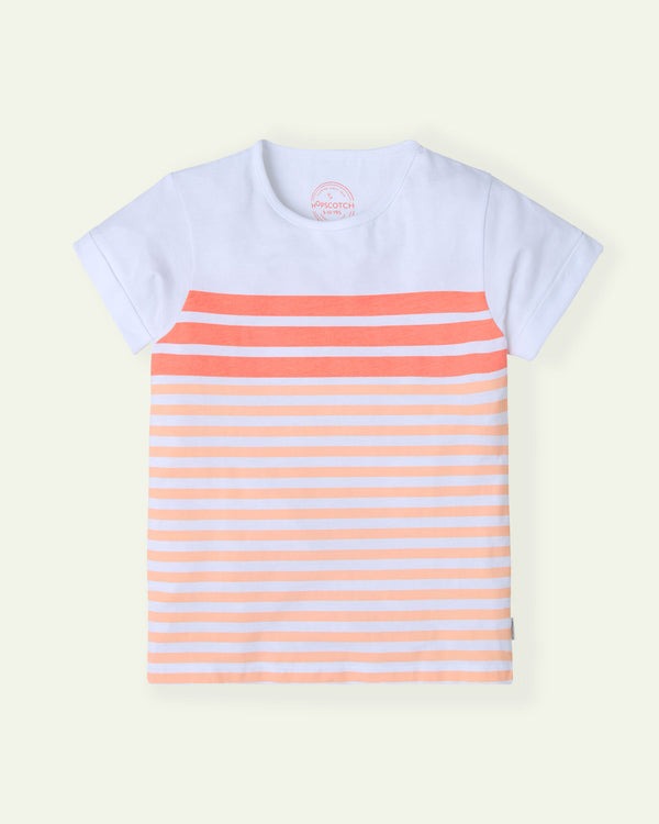 Peach-Stripes-T-Shirt
