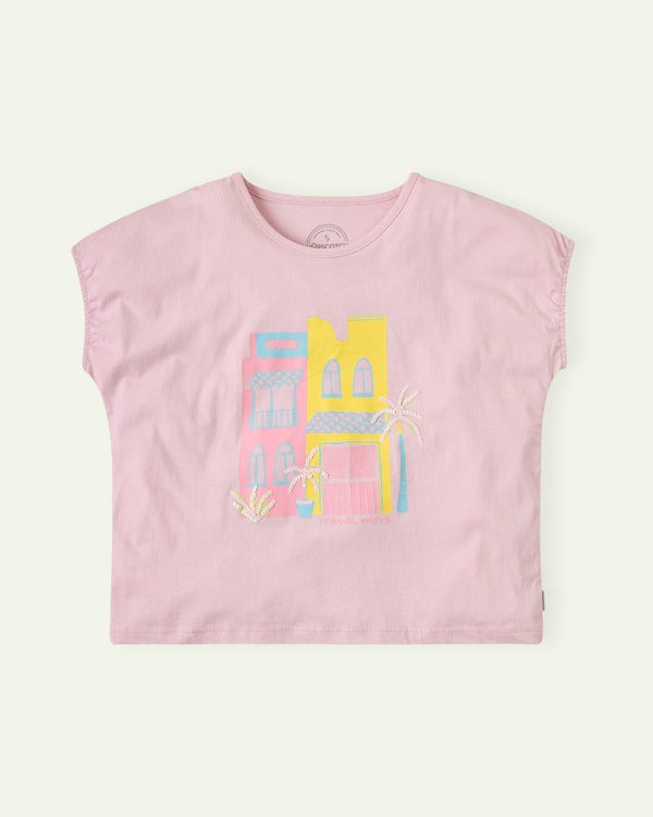 Pink-Travel-More-T-Shirt
