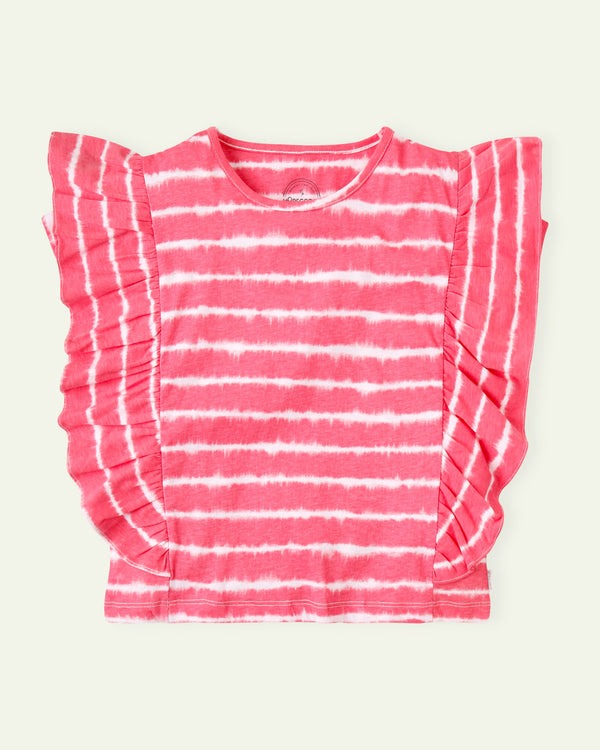 Ruffled-Multi-Striped-Top
