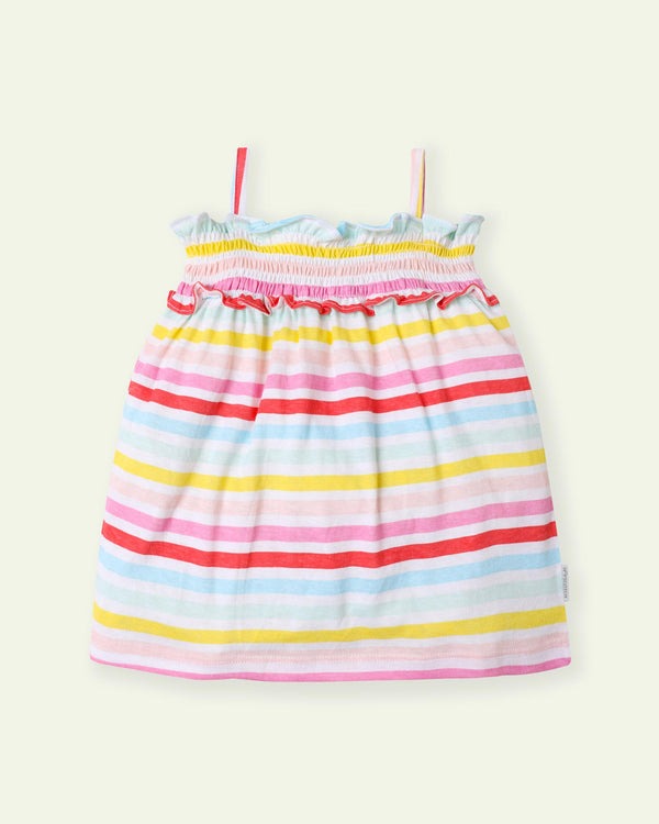 Smocked-Multi-Striped-Top
