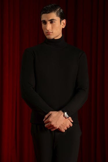 BLACK-POLYESTER-TURTLENECK-SWEATER-CC-SWT-0033
