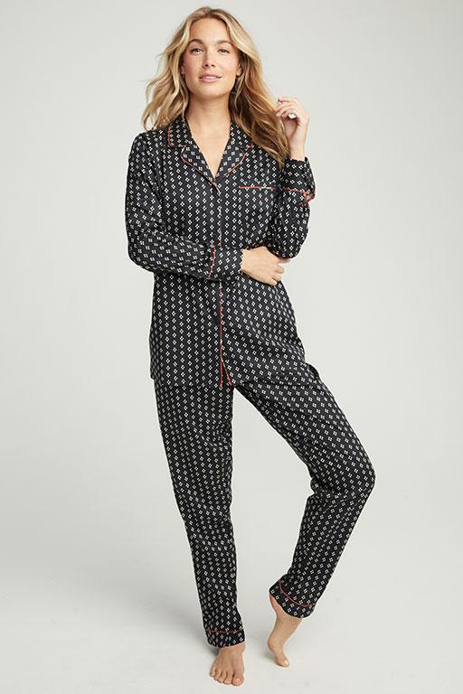 Jockey Women Ultra Comfort Pajama Suits black
