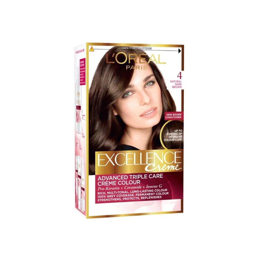 Excellence Creme  4 Brown Hair Color
