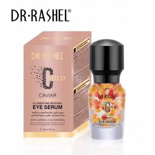 Dr.Rashel C Gold Caviar Illuminating Renewal Eye Serum for Anti Wrinkle & Firming - 20g