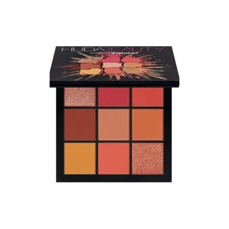 Huda Beauty Obsessions Eye shadow Palette Coral