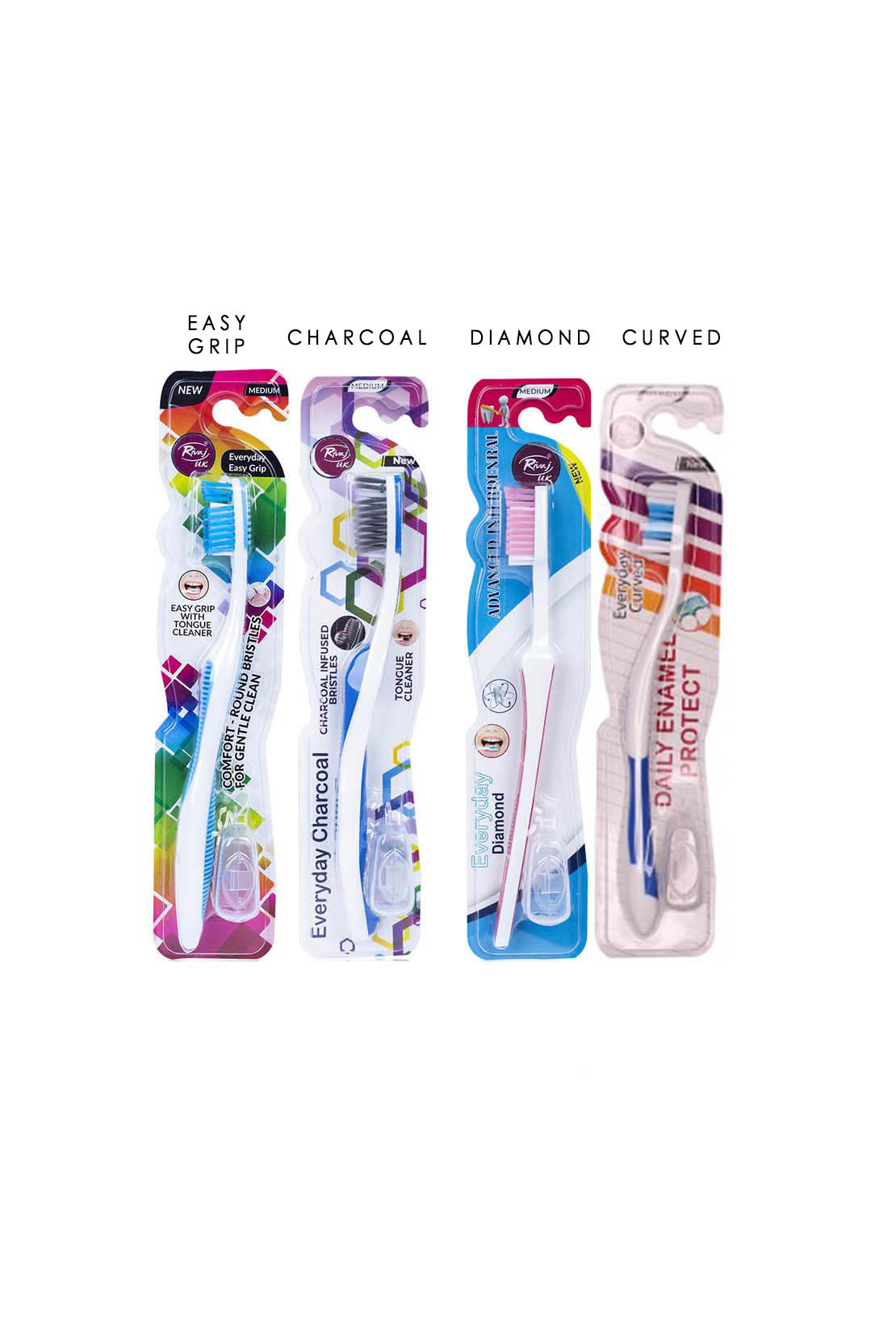 Everyday Tooth Brushes - 4 Variants