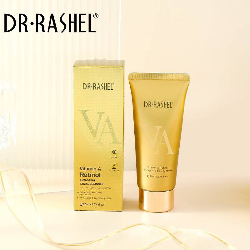 DR RASHEL Face Wash Vitamin A Retinol Anti-aging Facial Cleanser 80ml