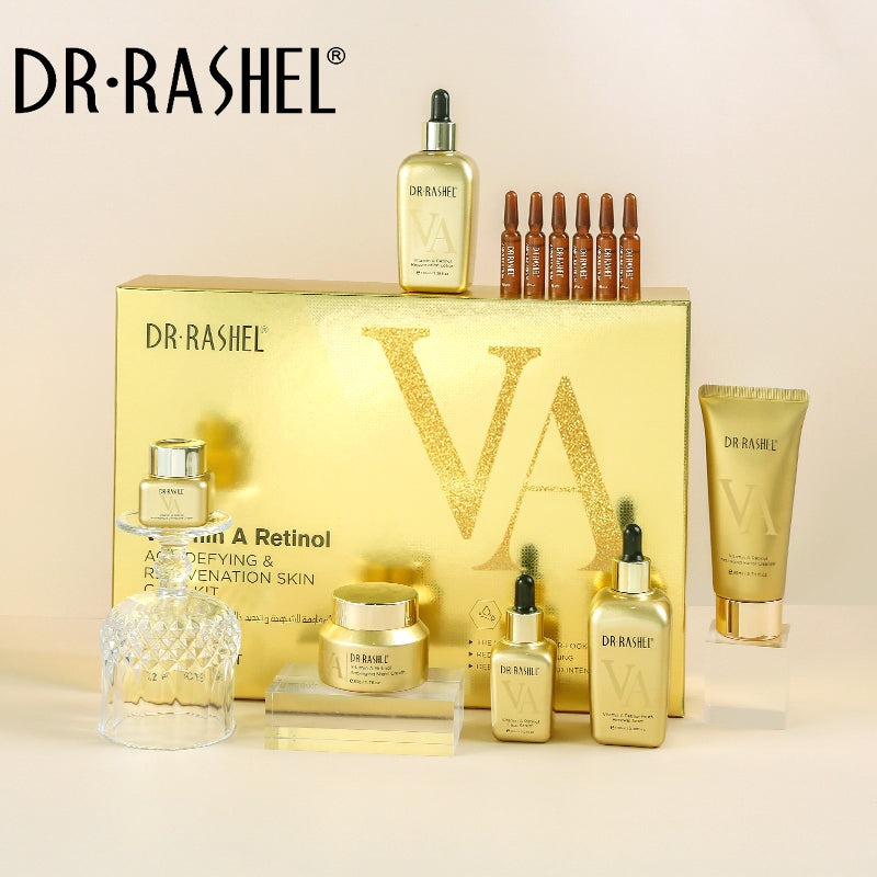 DR RASHEL Vitamin A Retinol Age-Defying and Rejuvenation Skin Care Set Pack of 12