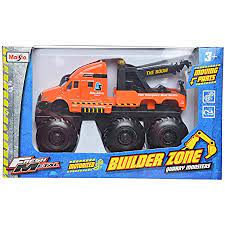 Maisto Builder Zone Quarry Monsters Tow Truck