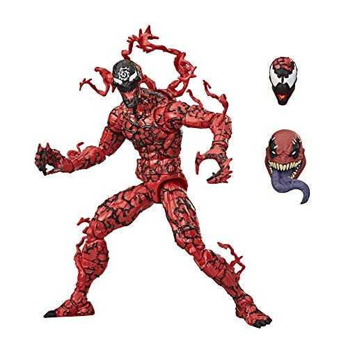 Hasbro Marvel Legends Series Venom 6-Inch Collectible Action Figure Toy Carnage, Premium Design And 1 Accessory