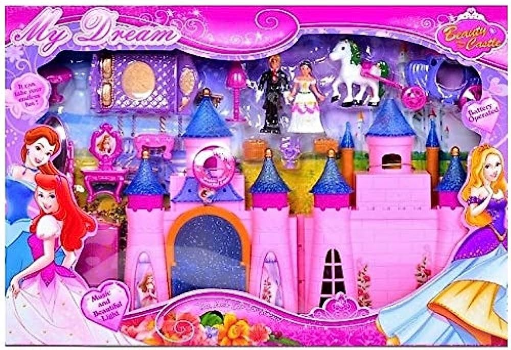 Barodin Beautiful Sweet Doll House With Accessories