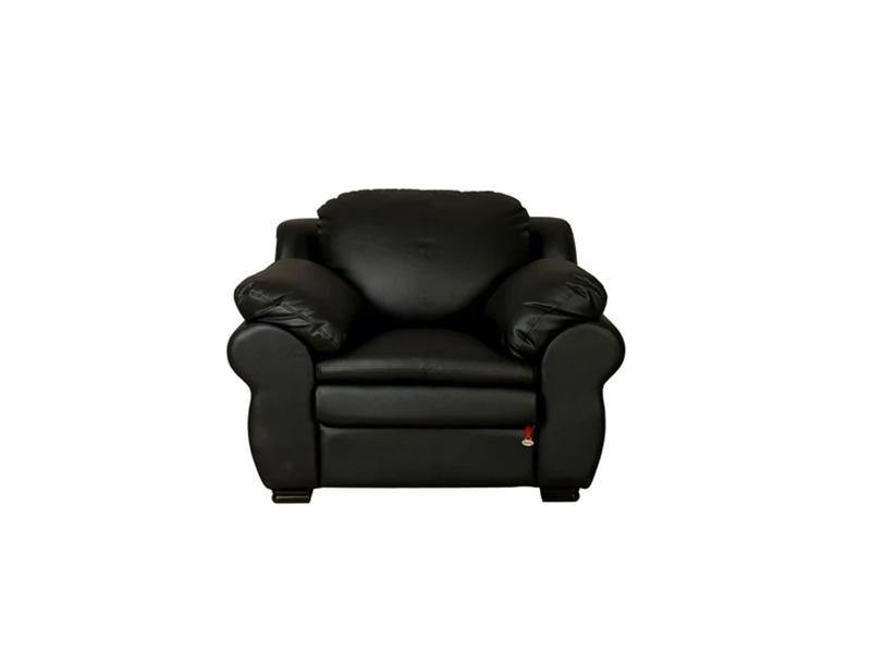 Ambroze-1-Seater-Sofa-Black-Leatherite
