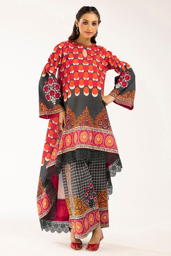 2-Piece-Unstitched-Printed-Lawn-Suit-with-Embroidered-Bunches-on-Organza-TL-52152