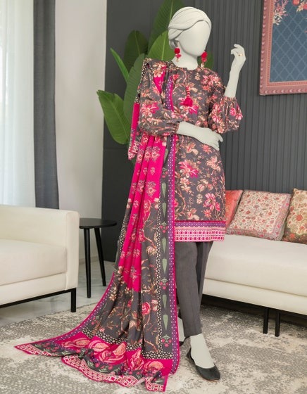 BLACK-KHADDAR-PRINTED-3PC-STITCHED
