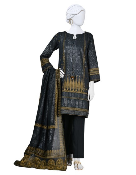 BLACK-LAWN-STITCHED-3PC-JLAWN-S-24-108
