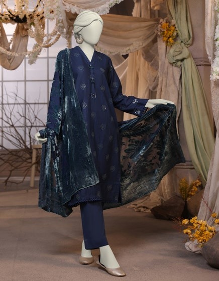 BLUE-DYED-EMBROIDERED-3PC-STITCHED
