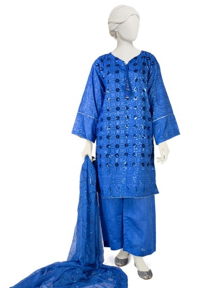 BLUE-RAW-SILK-3PC-STITCHED-JLAWN-S-23-232
