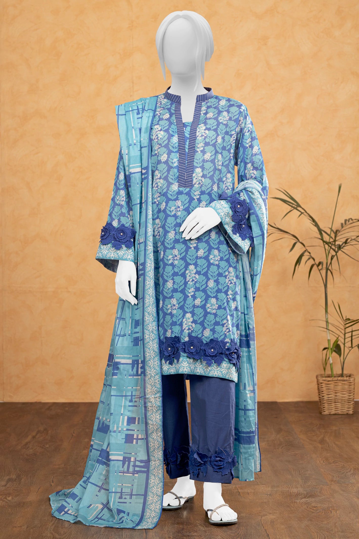 Blue-Printed-3PC-Unstitched
