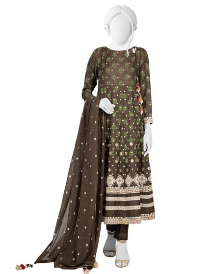 COFFEE-RAW-SILK-3PC-STITCHED-JLAWN-S-23-220
