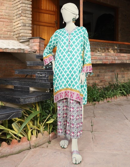 GREEN-TEXTURED-2PC-STITCHED-JLAWN-S-JST-24-1694
