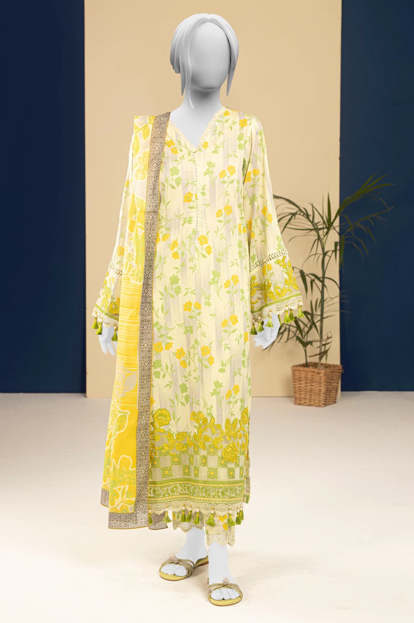 Lime-Embroidered-3PC-Unstitched