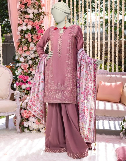 MAUVE-DOBBY-EMBROIDERED-3PC-STITCHED
