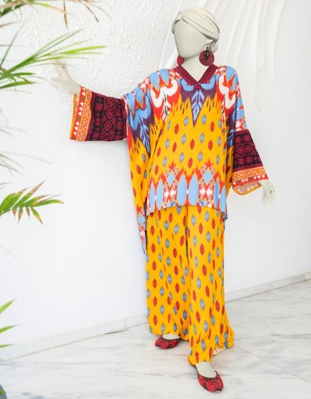 MULTICOLOR-LINEN-EMBROIDERED-2PC-STITCHED
