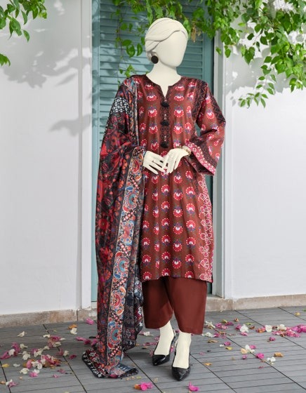 RED-CAMBRIC-EMBROIDERED-3PC-STITCHED
