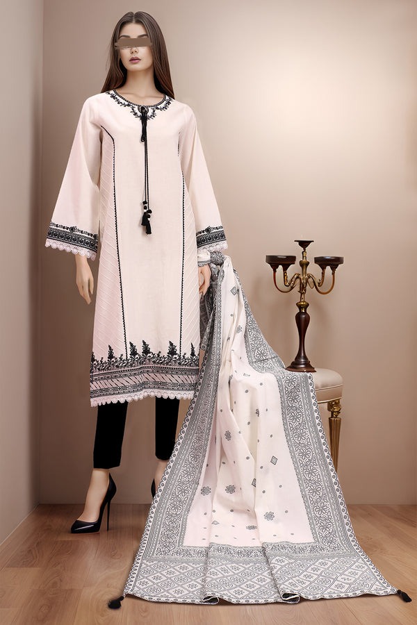 Unstitched-Embroidered-Khaddar-3-Piece
