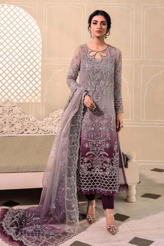 Unstitched-MBROIDERED-Plum-BD-2605