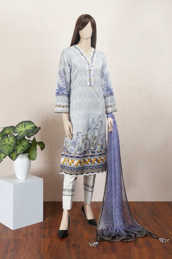 Unstitched-Printed-Embroidered-Lawn-3-Piece-With-Chiffon-Dupatta
