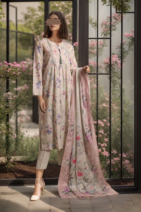 Unstitched-Printed-Khaddar-2-Piece-Shirt-Trouser
