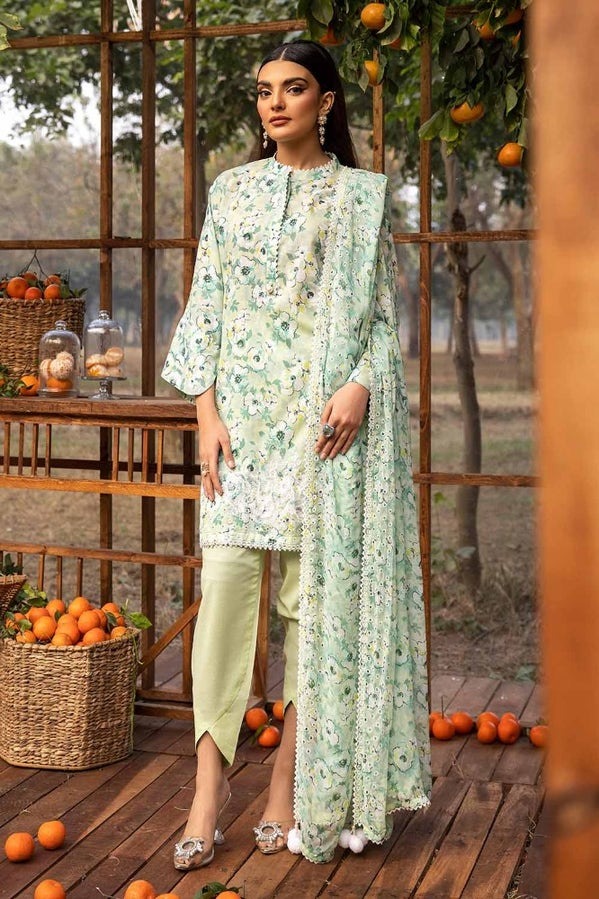 Unstitched-Suit-with-Embroidered-Printed-Chiffon-Dupatta-BCT-42005