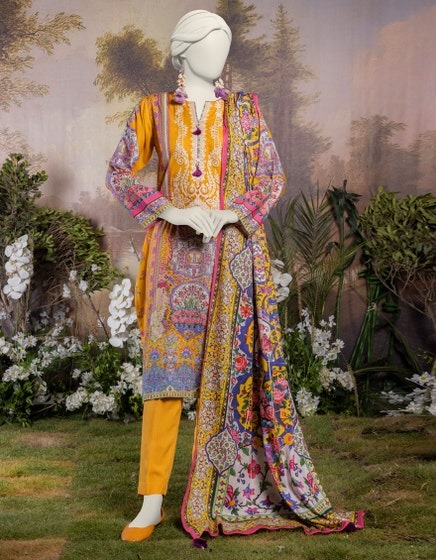 YELLOW-LINEN-3PC-EMBROIDERED-STITCHED-JJPW-S-JPW-24-004
