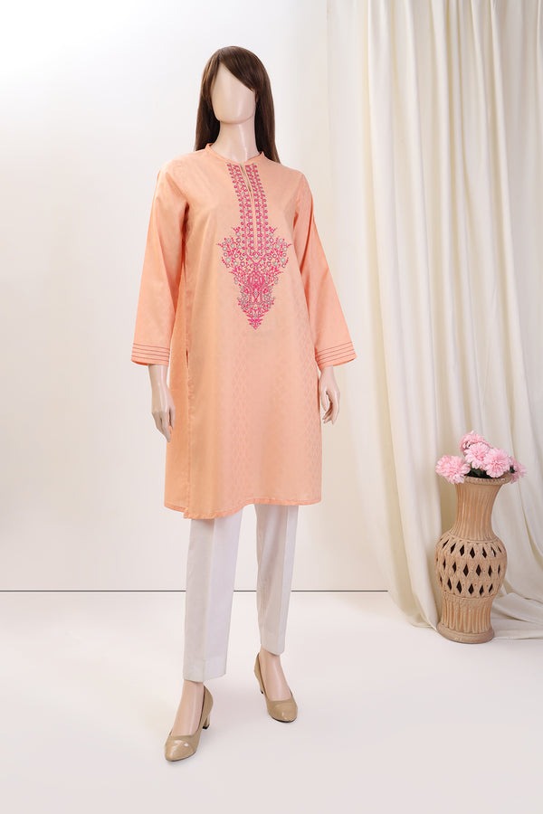 Embroidered-Jacquard-Lawn-Stitched-Shirt
