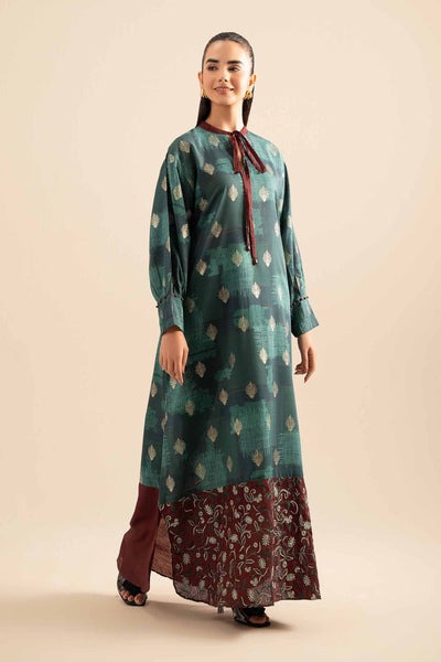 Printed-Embroidered-Dress-FE25-113