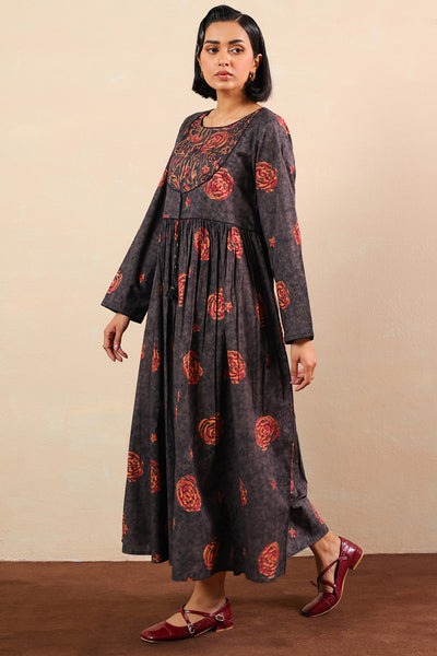 Ajrak-Anarkali-Dress-W25B1037-Maroon-8
