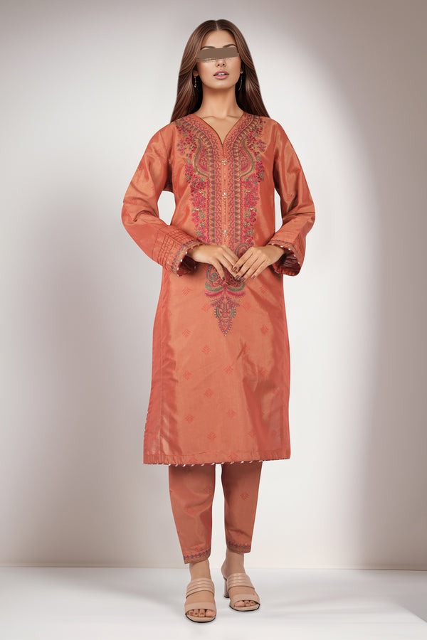 Embroidered-Cotton-Jacquard-Stitched-2-Piece
